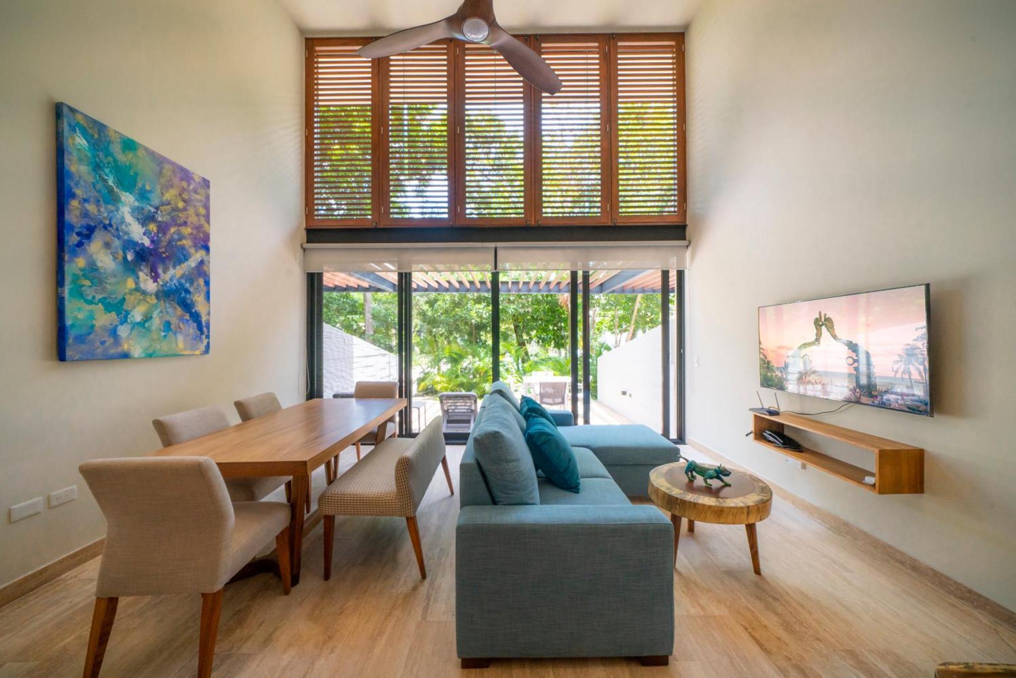 Luxury 2 Bedroom - Infinity Pool At Awa Residences In Playacar, Awa 107 Ferienhaus *